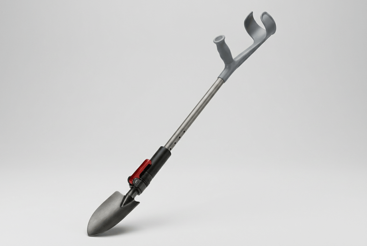 Product design concept_ a modular mobility tool combining a forearm crutch and a garden shovel...png