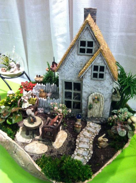 fairy garden gardening gardens houses mini forums diy gnome anyone rock remember sayings village winter table visit don workshops beds