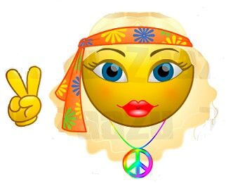 Image result for hippie smiley