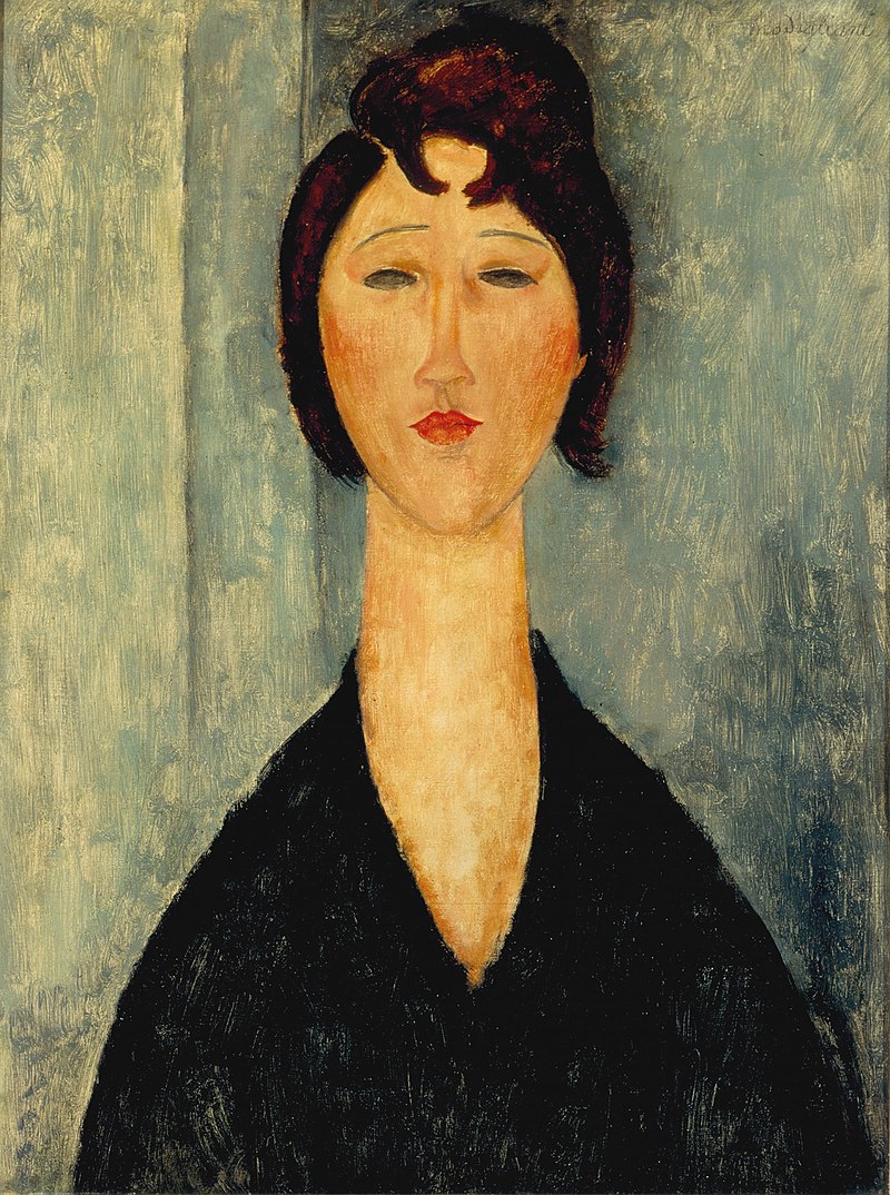 800px-Amedeo_Modigliani%2C_1918%2C_Portrait_of_a_Young_Woman%2C_oil_on_canvas%2C_61_x_45.7_cm%2C_New_Orleans_Museum_of_Art.jpg